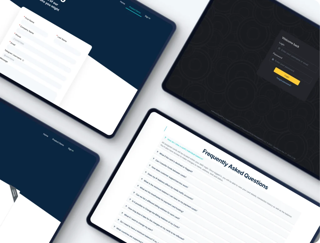 Ad Media Cards – Virtual Payment Solution